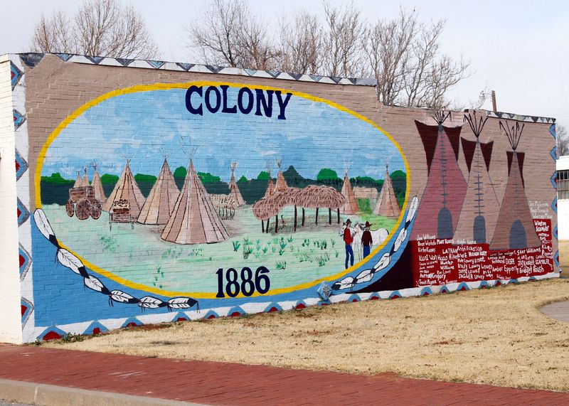 Colony Mural Oklahoma's Official Travel & Tourism Site